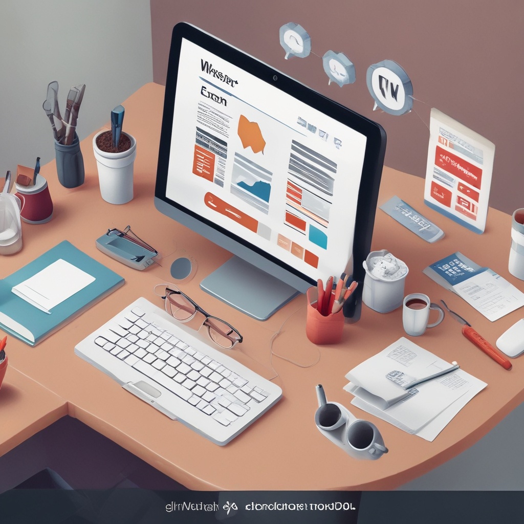 Web marketing support